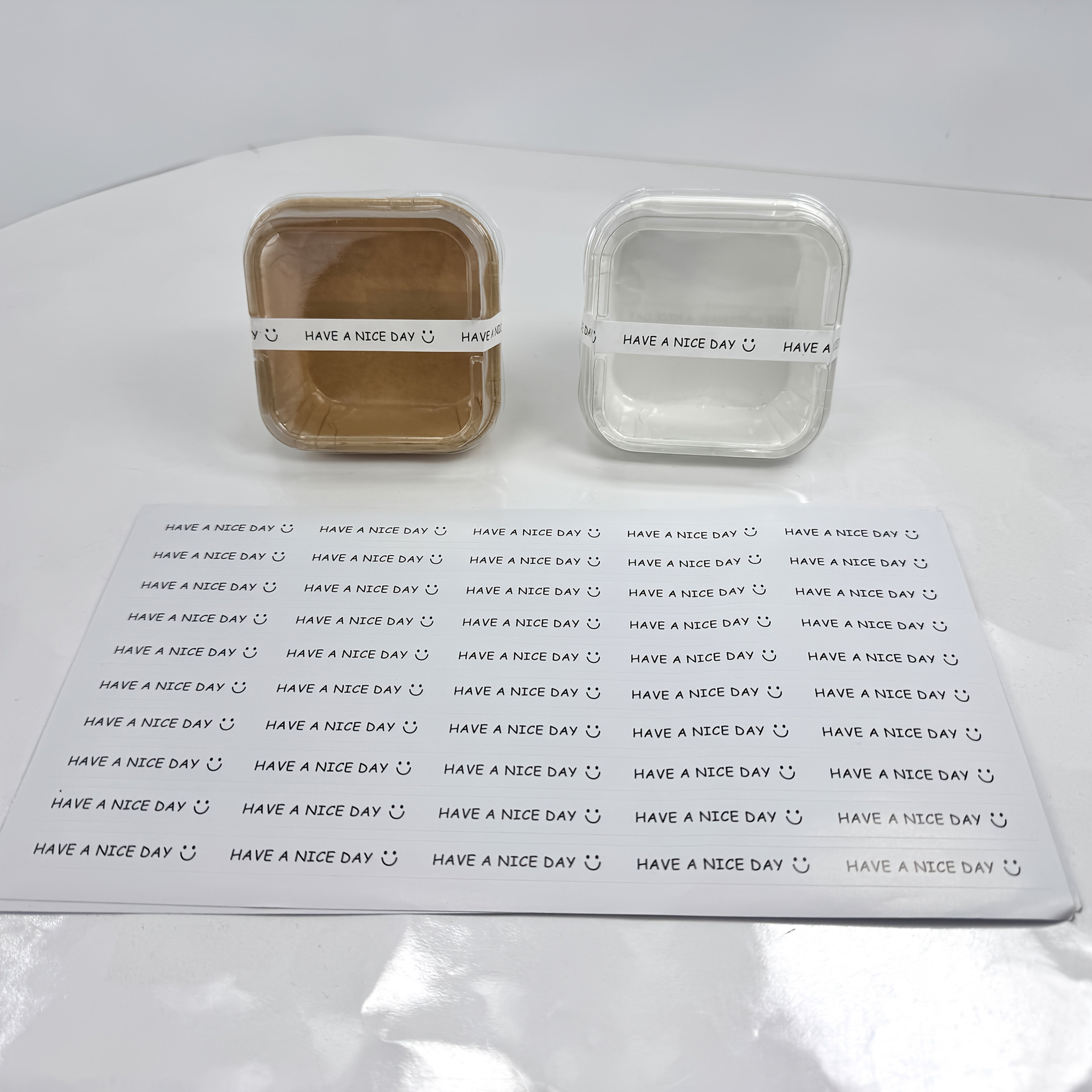 10 large sealing stickers (100 labels in total), long decorative labels for baking packaging and handmade gifts