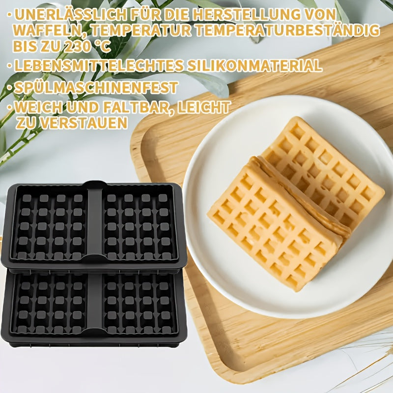 Non-stick Air Fryer Waffle Pan for Ninja AF400EU AF451EU SL400EU AF500DE model and many other air fryer accessories